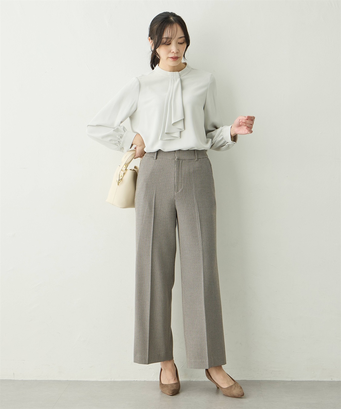 A/C DESIGN BY ALPHA CUBIC ボウタイブラウス_sub_6