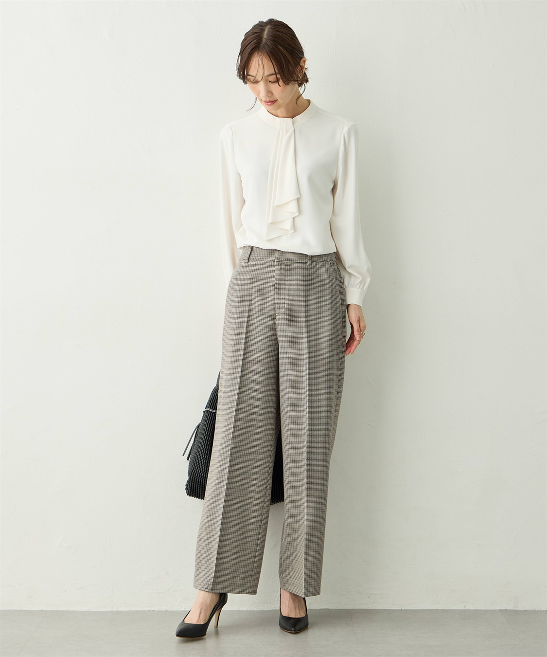 A/C DESIGN BY ALPHA CUBIC ボウタイブラウス_sub_7