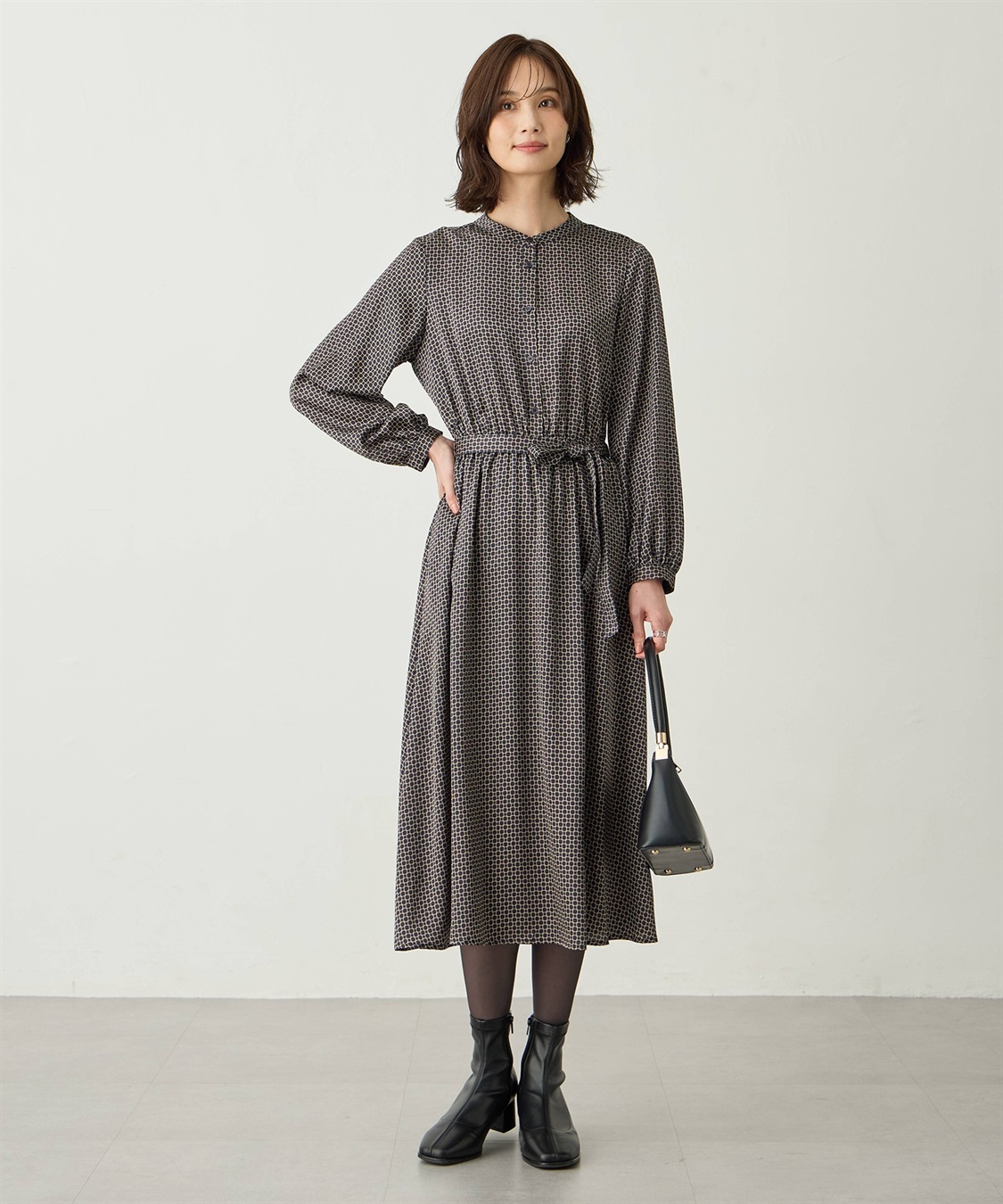 OBLI チェーンボタンワンピース　サイズ0 チェーンボタンワンピース【残りわずか】 | DRESS | OBLI
