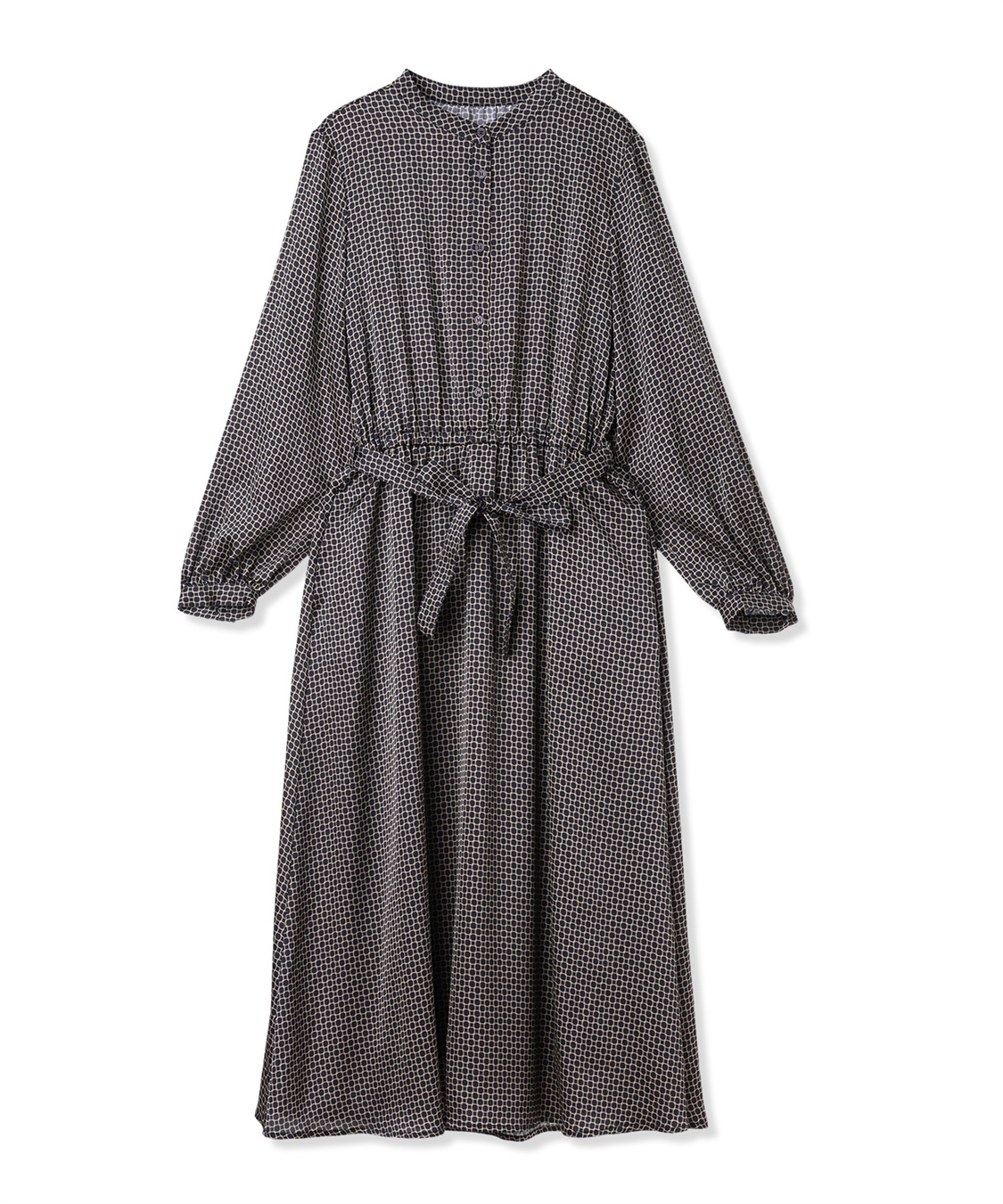 A/C DESIGN BY ALPHA CUBIC チェーンプリントワンピース_sub_13