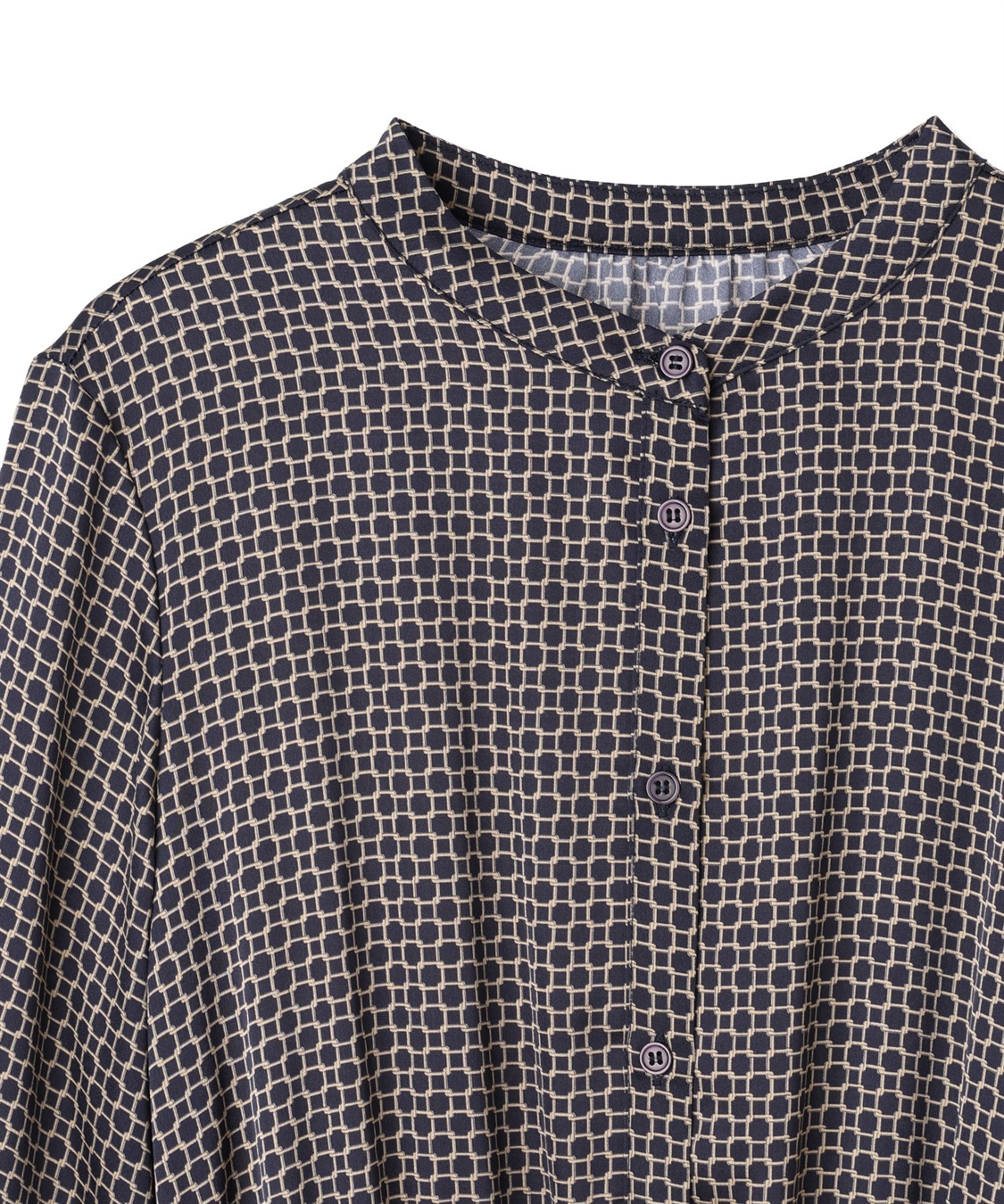 A/C DESIGN BY ALPHA CUBIC チェーンプリントワンピース_sub_15