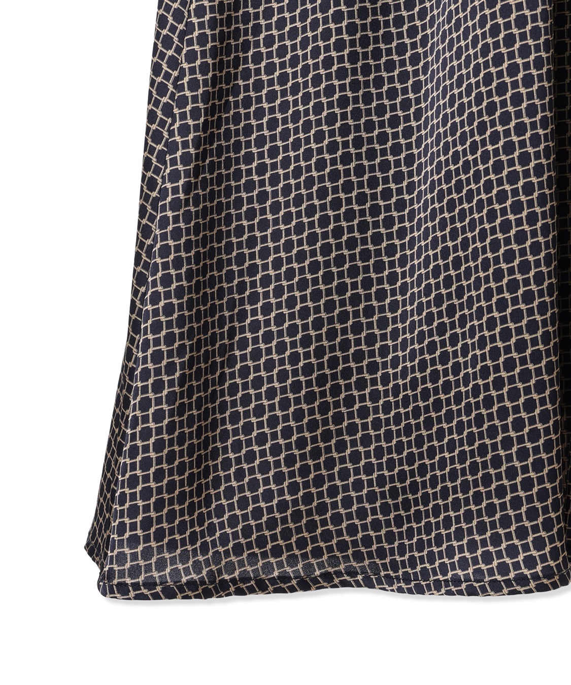 A/C DESIGN BY ALPHA CUBIC チェーンプリントワンピース_sub_16