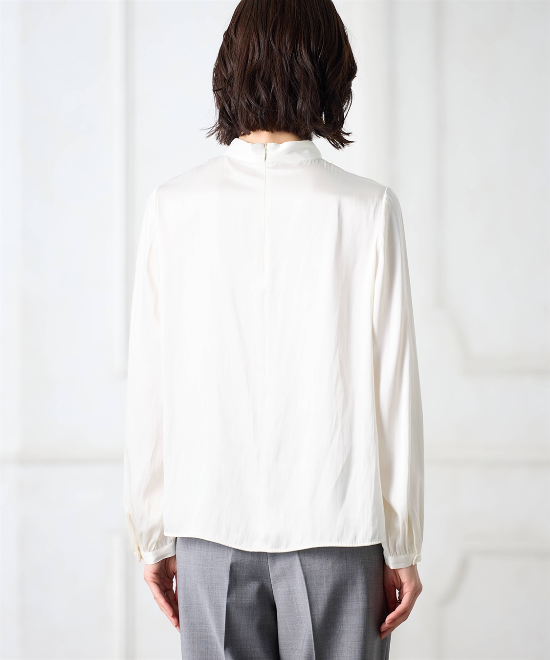 A/C DESIGN BY ALPHA CUBIC ボウタイブラウス【ファーストライン】_sub_4