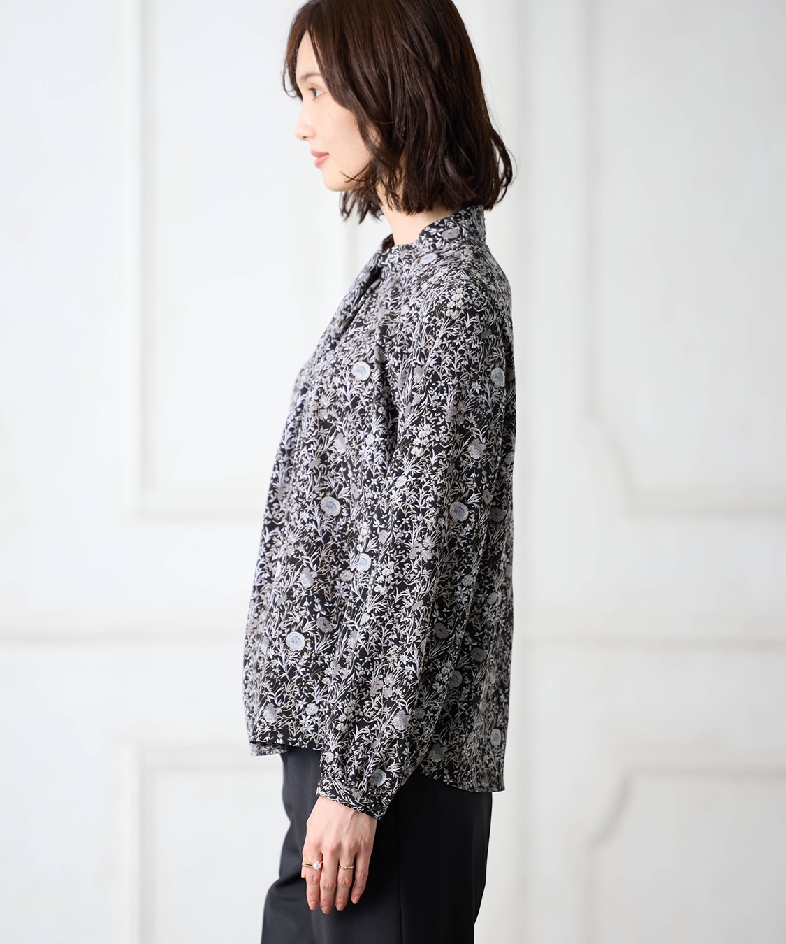 A/C DESIGN BY ALPHA CUBIC リバティプリントブラウス【ファーストライン】_sub_3