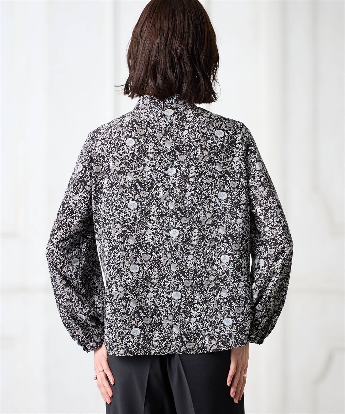 A/C DESIGN BY ALPHA CUBIC リバティプリントブラウス【ファーストライン】_sub_4