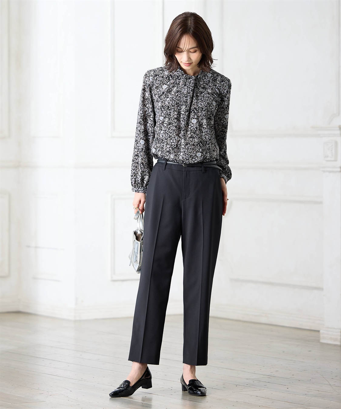 A/C DESIGN BY ALPHA CUBIC リバティプリントブラウス【ファーストライン】_sub_10