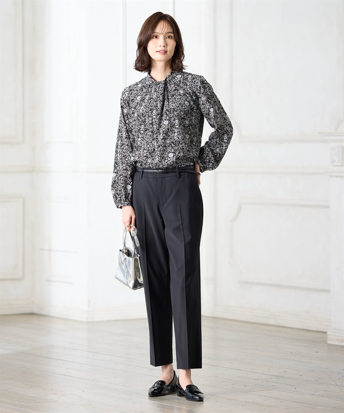 A/C DESIGN BY ALPHA CUBIC リバティプリントブラウス【ファーストライン】_sub_11