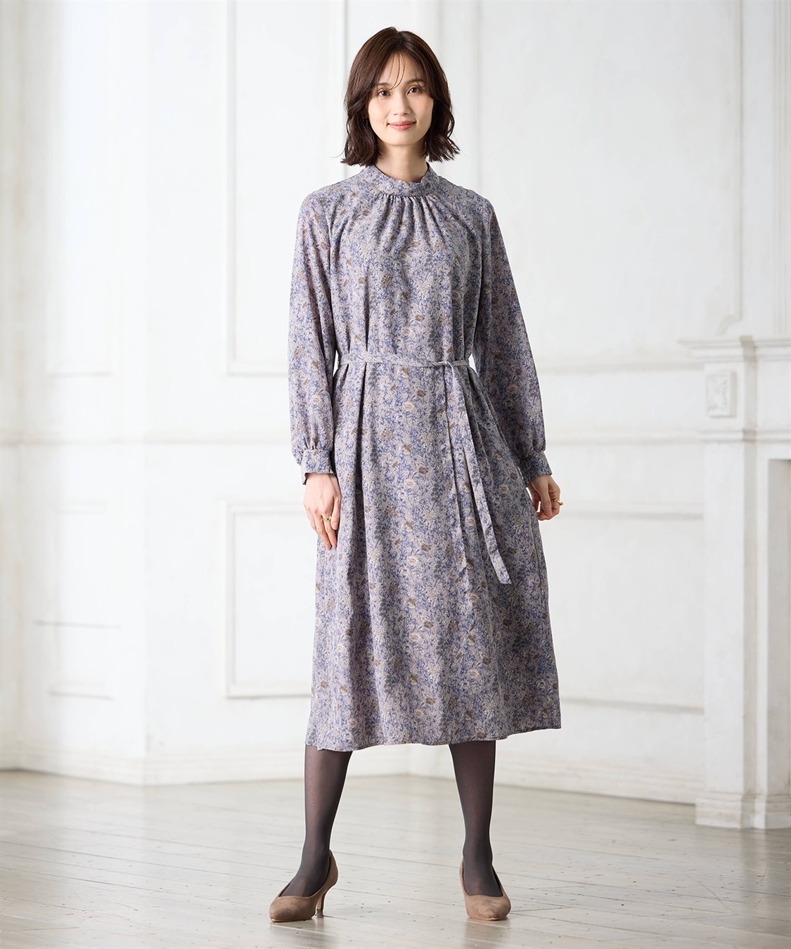 A/C DESIGN BY ALPHA CUBIC リバティプリントワンピース【ファーストライン】_sub_15