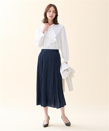 A/C DESIGN BY ALPHA CUBIC ジャガードボウタイブラウス_subthumb_5