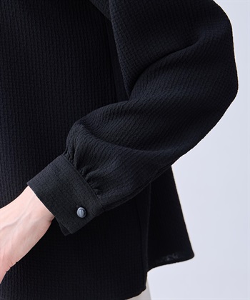 A/C DESIGN BY ALPHA CUBIC ジャガードボウタイブラウス_subthumb_9