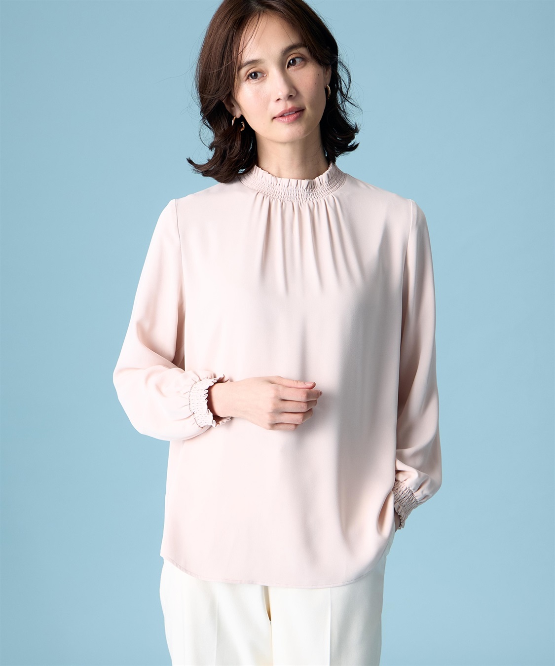 A/C DESIGN BY ALPHA CUBIC フリルブラウス_sub_3