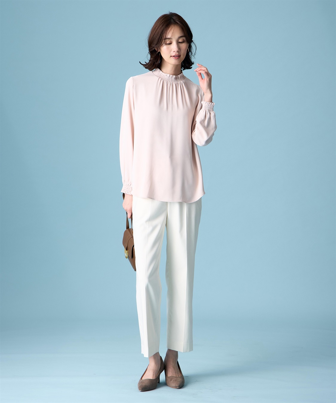 A/C DESIGN BY ALPHA CUBIC フリルブラウス_sub_5