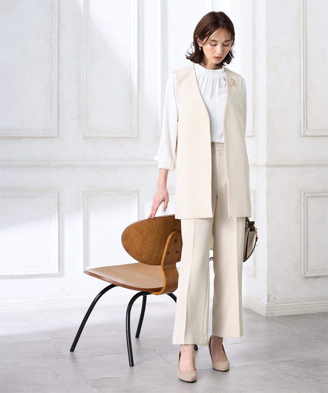 A/C DESIGN BY ALPHA CUBIC フリルブラウス_sub_7