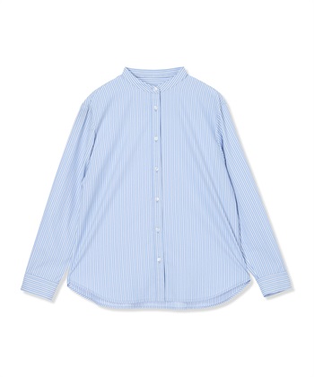 A/C DESIGN BY ALPHA CUBIC バンドカラーストライプシャツ_subthumb_8