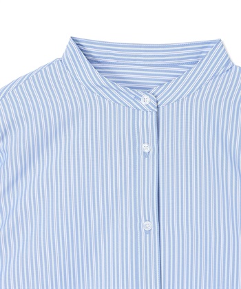 A/C DESIGN BY ALPHA CUBIC バンドカラーストライプシャツ_subthumb_10