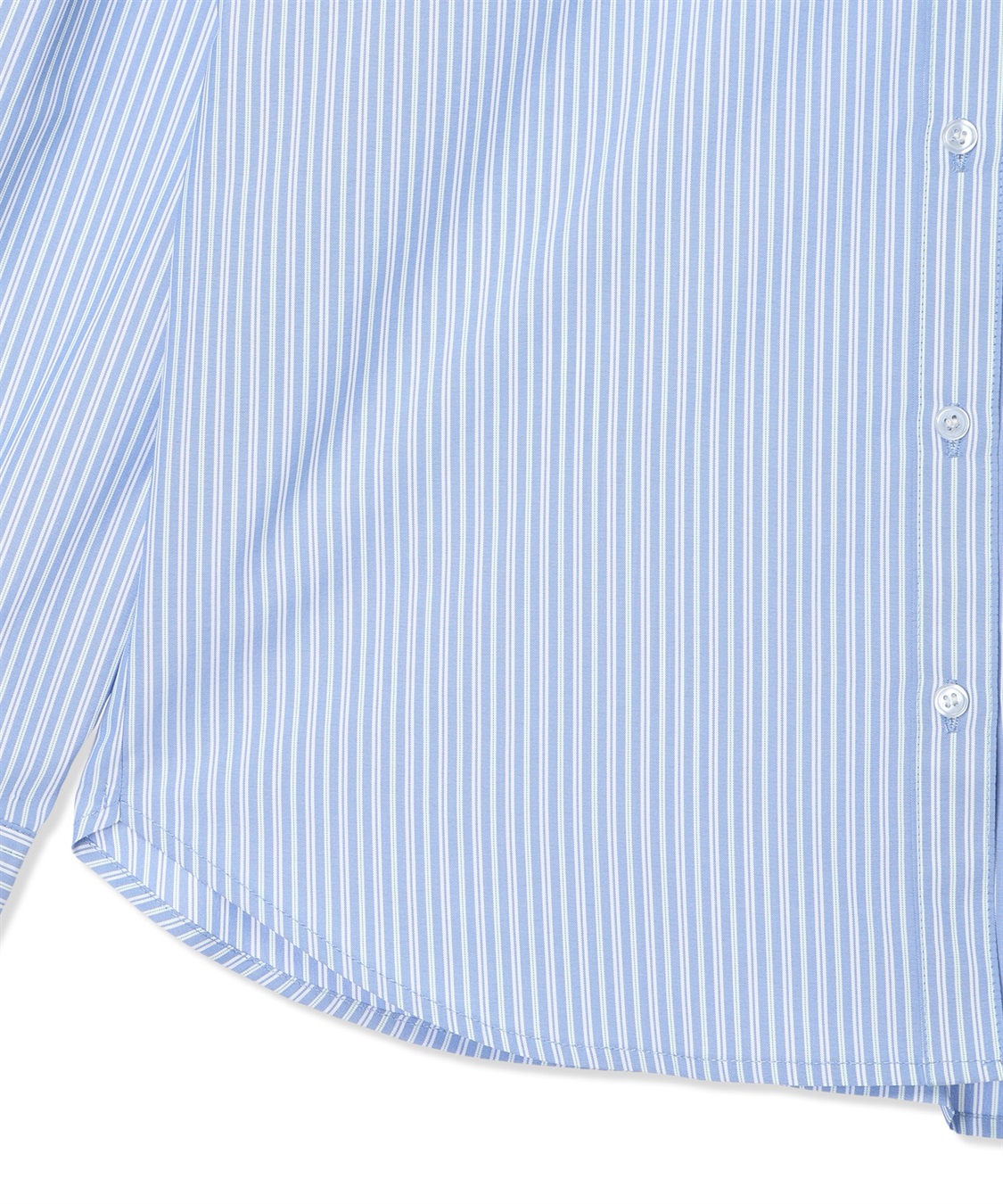 A/C DESIGN BY ALPHA CUBIC バンドカラーストライプシャツ_sub_11