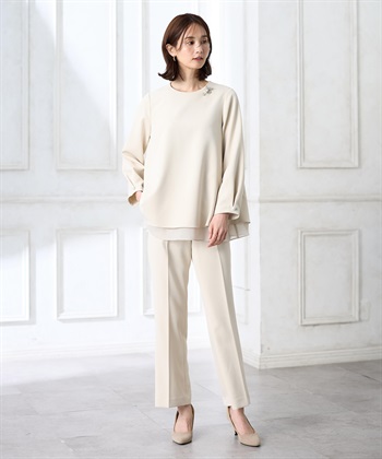 A/C DESIGN BY ALPHA CUBIC シフォンレイヤードブラウス【セットアップ対応】_subthumb_10