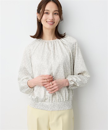 A/C DESIGN BY ALPHA CUBIC フラワープリントブラウス_subthumb_2