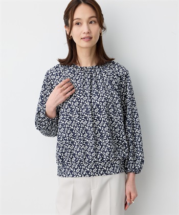 A/C DESIGN BY ALPHA CUBIC フラワープリントブラウス_subthumb_5