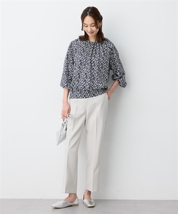 A/C DESIGN BY ALPHA CUBIC フラワープリントブラウス_subthumb_7