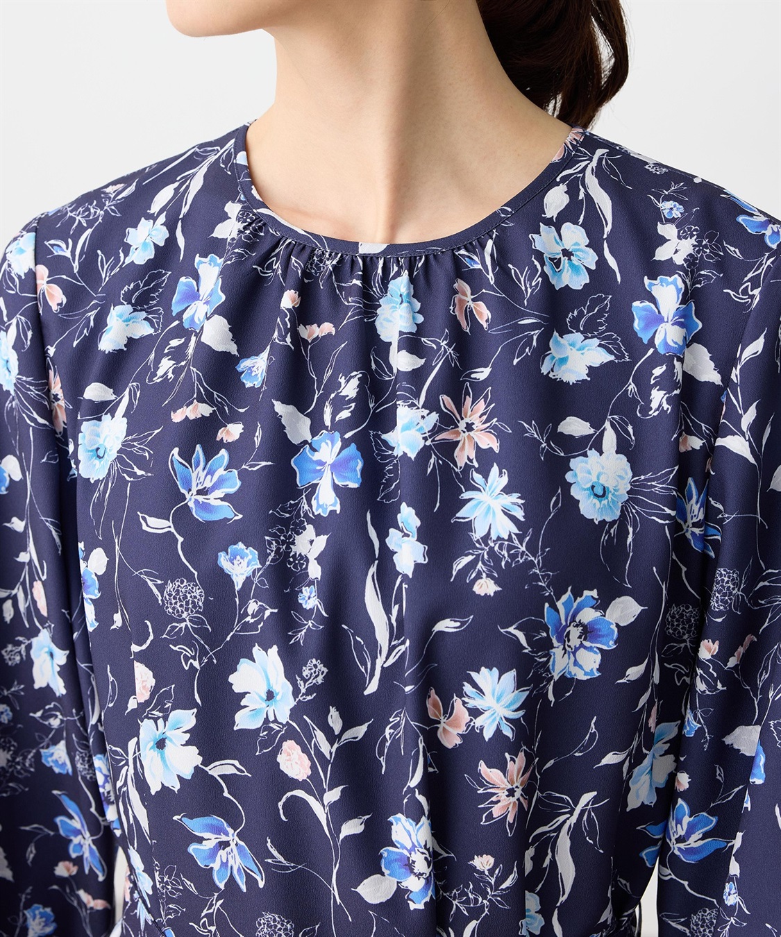 A/C DESIGN BY ALPHA CUBIC プリントワンピース_sub_5