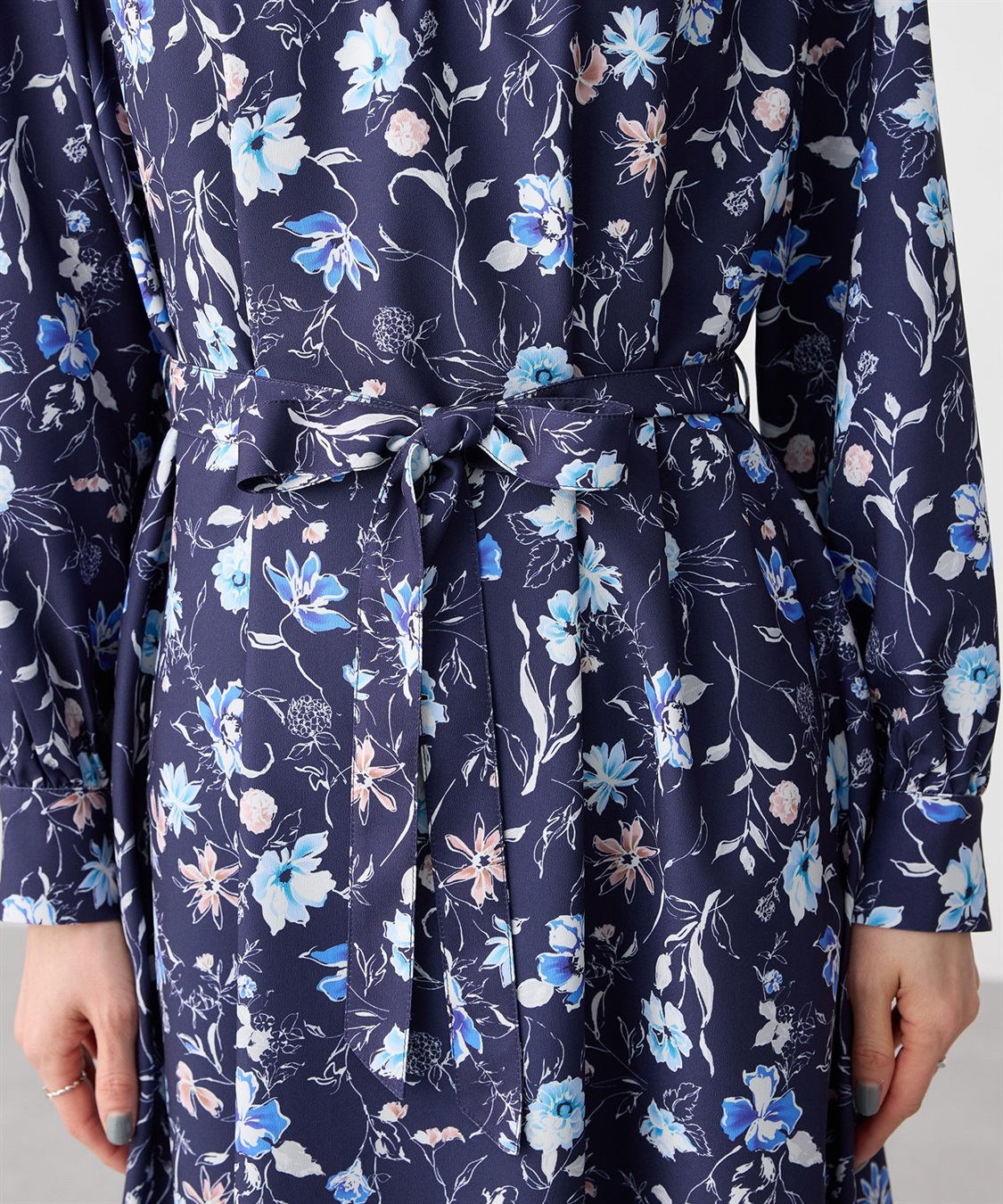 A/C DESIGN BY ALPHA CUBIC プリントワンピース_sub_6