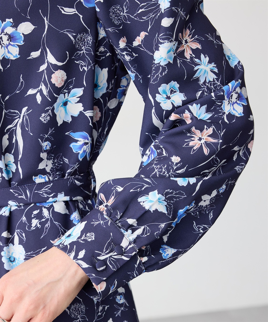 A/C DESIGN BY ALPHA CUBIC プリントワンピース_sub_7