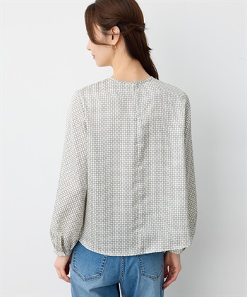 A/C DESIGN BY ALPHA CUBIC チェーンプリントブラウス_subthumb_4