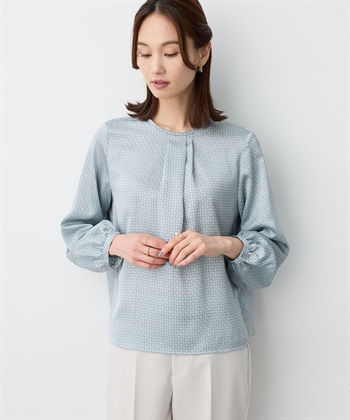 A/C DESIGN BY ALPHA CUBIC チェーンプリントブラウス_subthumb_5