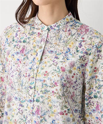 A/C DESIGN BY ALPHA CUBIC 【Liberty】リバティプリントスタンドカラーシャツ_subthumb_12