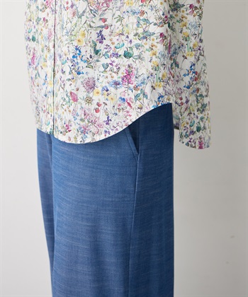 A/C DESIGN BY ALPHA CUBIC 【Liberty】リバティプリントスタンドカラーシャツ_subthumb_14