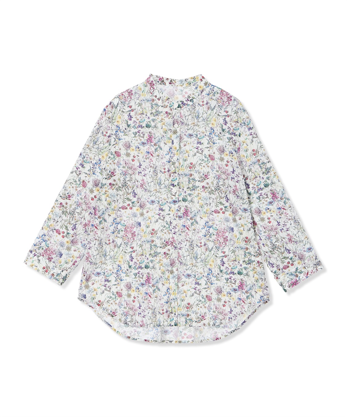 A/C DESIGN BY ALPHA CUBIC 【Liberty】リバティプリントスタンドカラーシャツ_sub_15