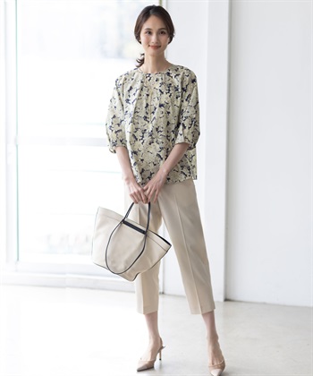 A/C DESIGN BY ALPHA CUBIC 【Liberty】リバティプリントタックスリーブブラウス_subthumb_8