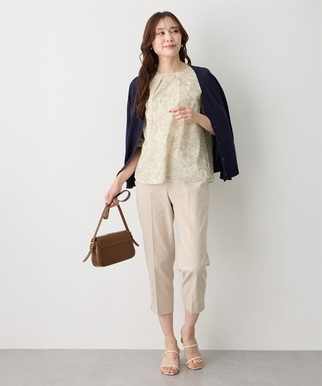 A/C DESIGN BY ALPHA CUBIC 【Liberty】リバティプリントタックスリーブブラウス_sub_10