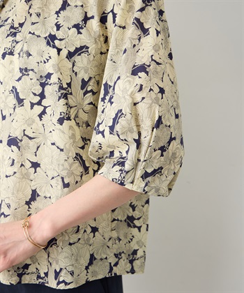 A/C DESIGN BY ALPHA CUBIC 【Liberty】リバティプリントタックスリーブブラウス_subthumb_14