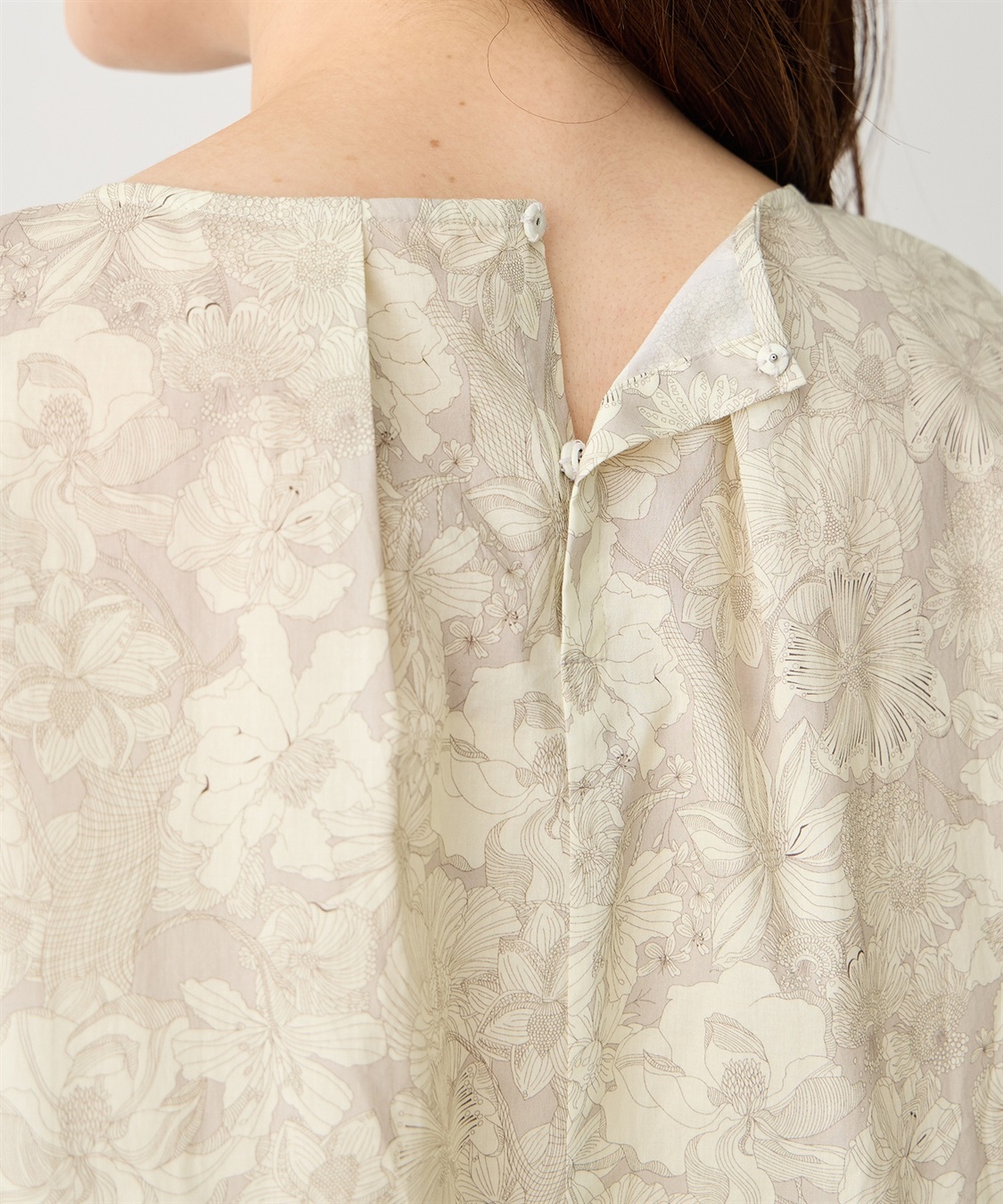 A/C DESIGN BY ALPHA CUBIC 【Liberty】リバティプリントタックスリーブブラウス_sub_20