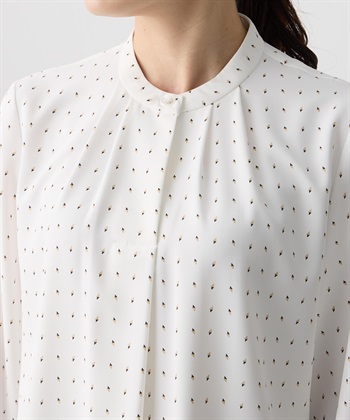 A/C DESIGN BY ALPHA CUBIC 幾何プリントジョーゼットブラウス_subthumb_19