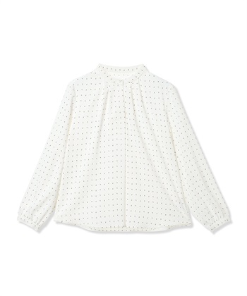 A/C DESIGN BY ALPHA CUBIC 幾何プリントジョーゼットブラウス_subthumb_22