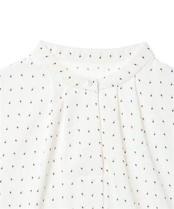 A/C DESIGN BY ALPHA CUBIC 幾何プリントジョーゼットブラウス_subthumb_24