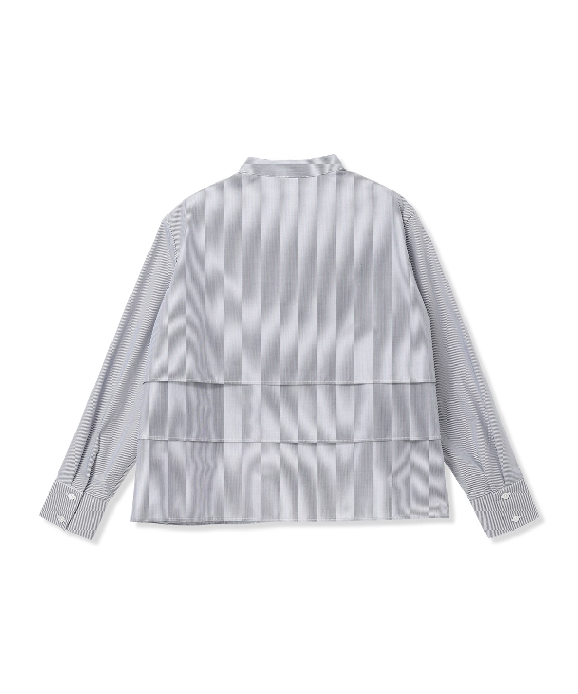 A/C DESIGN BY ALPHA CUBIC ストライプティアードブラウス_sub_15