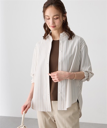 A/C DESIGN BY ALPHA CUBIC ストライプブラウス_subthumb_6