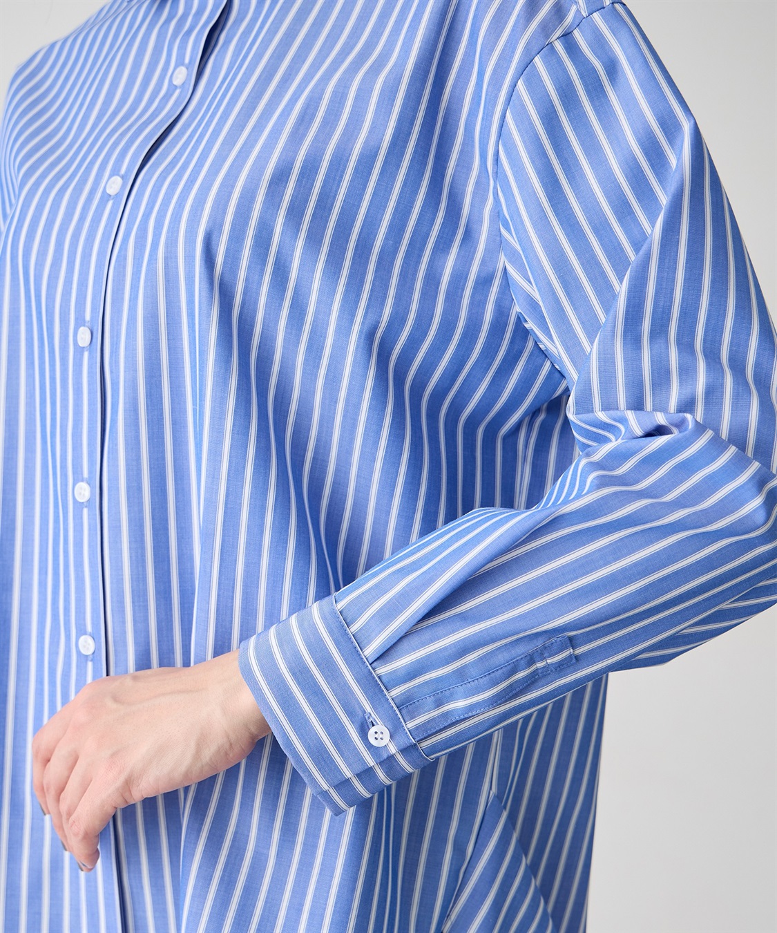 A/C DESIGN BY ALPHA CUBIC ストライプブラウス_sub_12