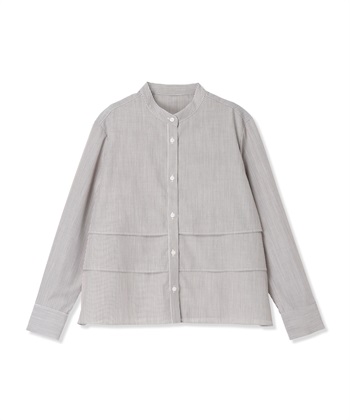 A/C DESIGN BY ALPHA CUBIC スタンドカラーティアードブラウス_subthumb_14