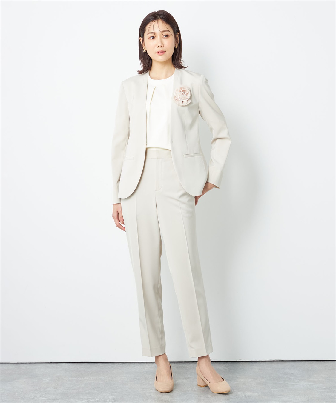 A/C DESIGN BY ALPHA CUBIC NOIE(R)/ノイエ2WAYストレッチテーパードパンツ_sub_7