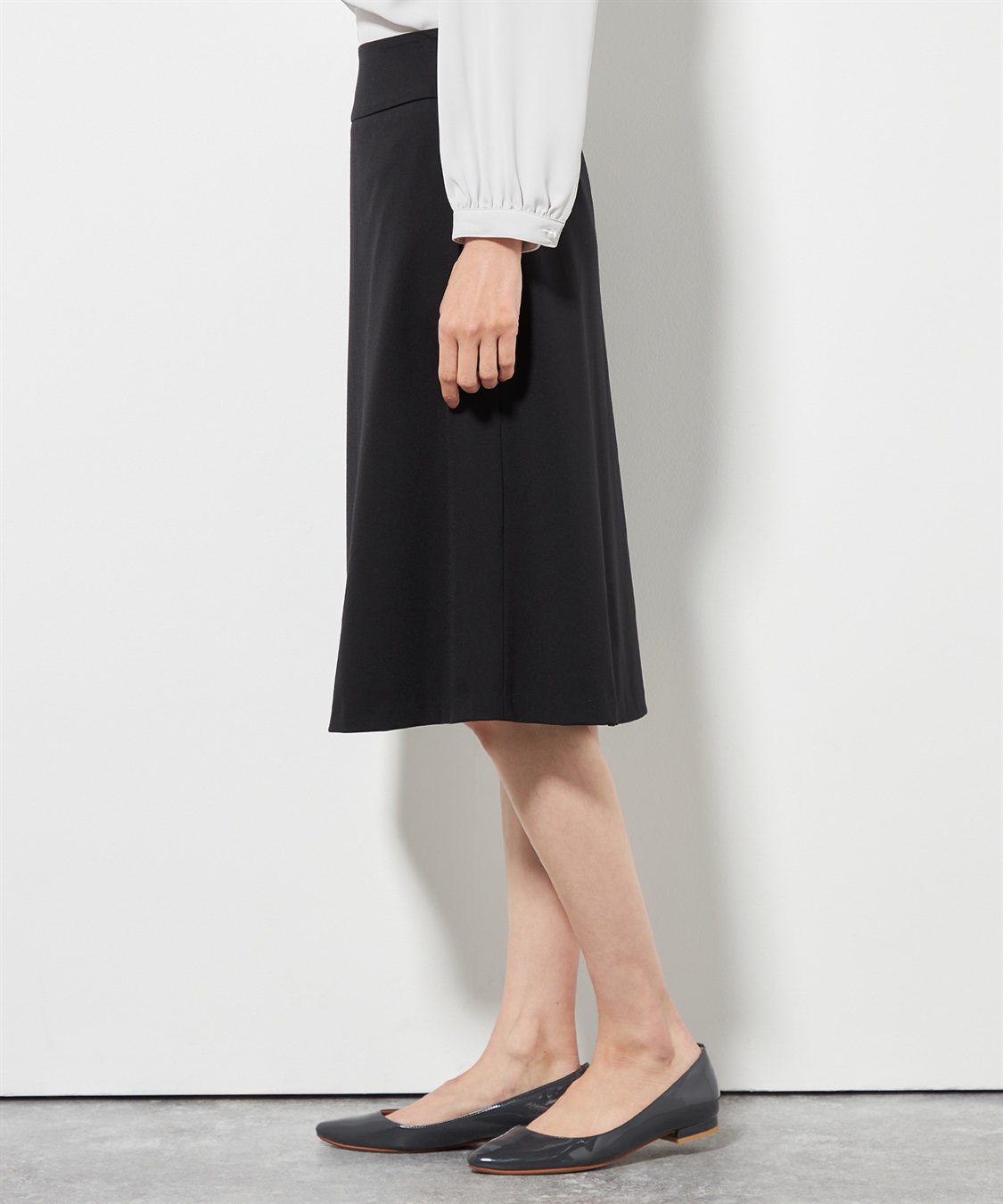 A/C DESIGN BY ALPHA CUBIC 【アルファブリック】ライトセミフレアスカート_sub_1