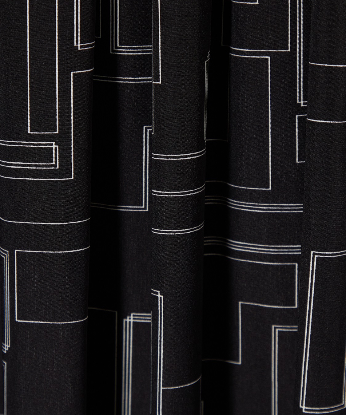 A/C DESIGN BY ALPHA CUBIC 幾何プリントギャザースカート_sub_7