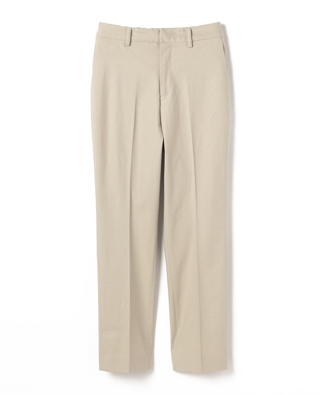 A/C DESIGN BY ALPHA CUBIC リネンブレンドテーパードパンツ_sub_2