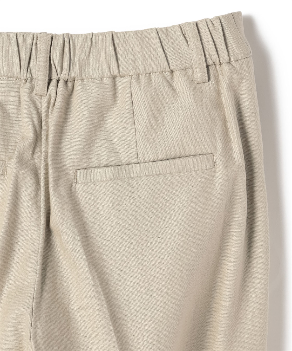 A/C DESIGN BY ALPHA CUBIC リネンブレンドテーパードパンツ_sub_6