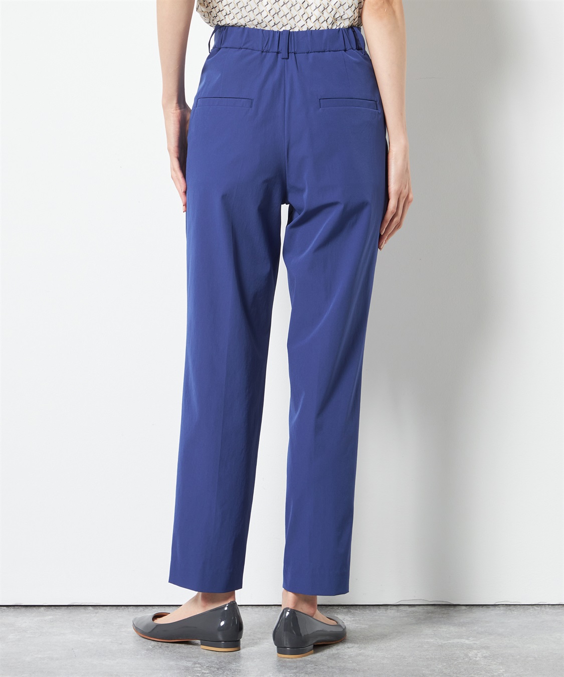 A/C DESIGN BY ALPHA CUBIC ストレッチナイロンテーパードカラーパンツ_sub_3