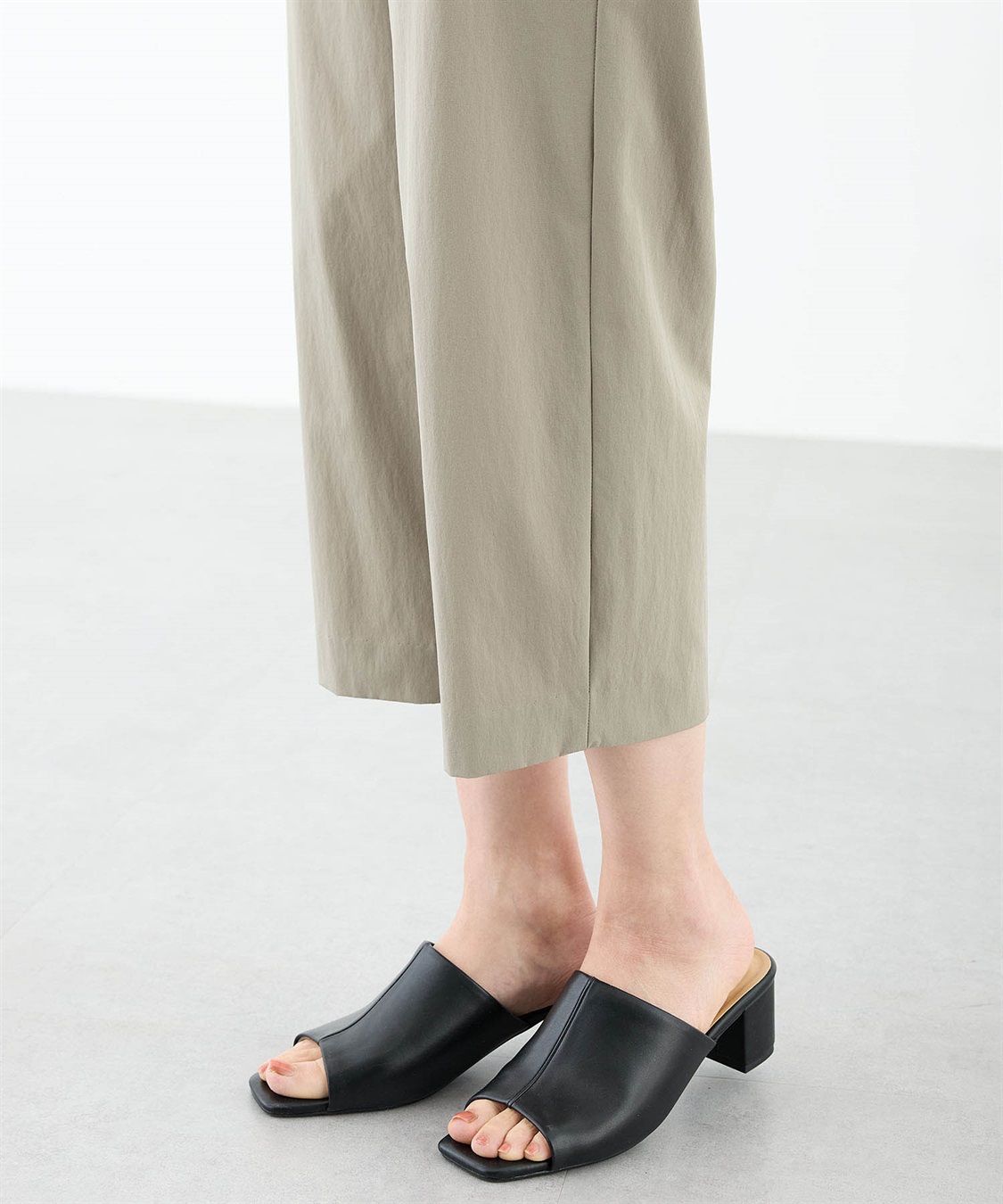 A/C DESIGN BY ALPHA CUBIC ストレッチナイロンワイドパンツ【接触冷感】_sub_16